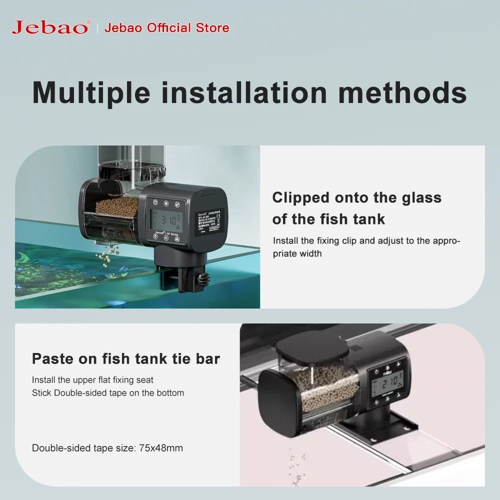 Automatic Aquarium Fish Feeder With Timer And Wireless Remote Control 4