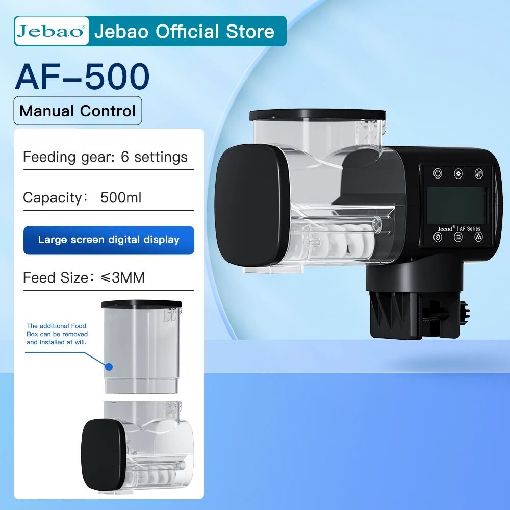 Automatic Aquarium Fish Feeder With Timer And Wireless Remote Control 8