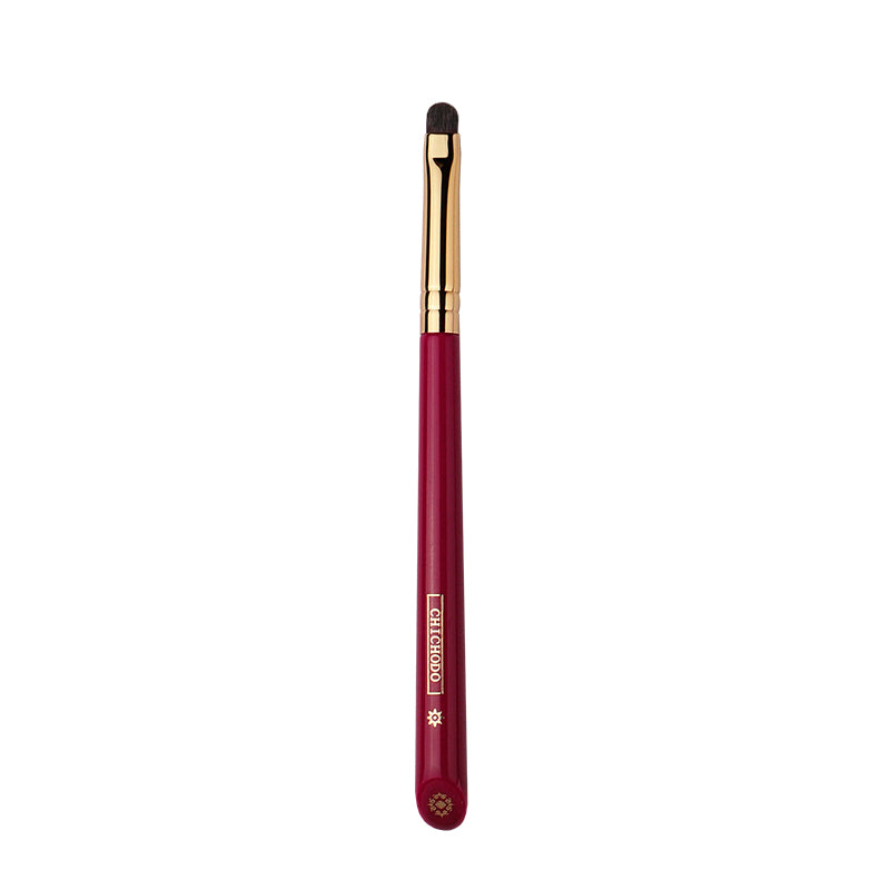 High Quality Luxury Makeup Brush Eyeliner Brush with Soft Natural Animal Hair, Red Rose Makeup Tool