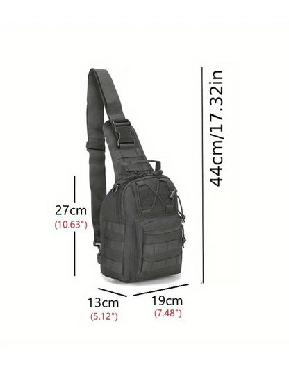Tactical Sling Backpack Crossbody Chest Bag For Hiking And Outdoor Use 1