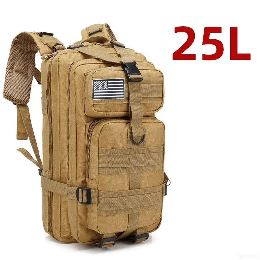 Waterproof Tactical Backpack 25L 50L Nylon Outdoor Hiking And Camping Bag 11