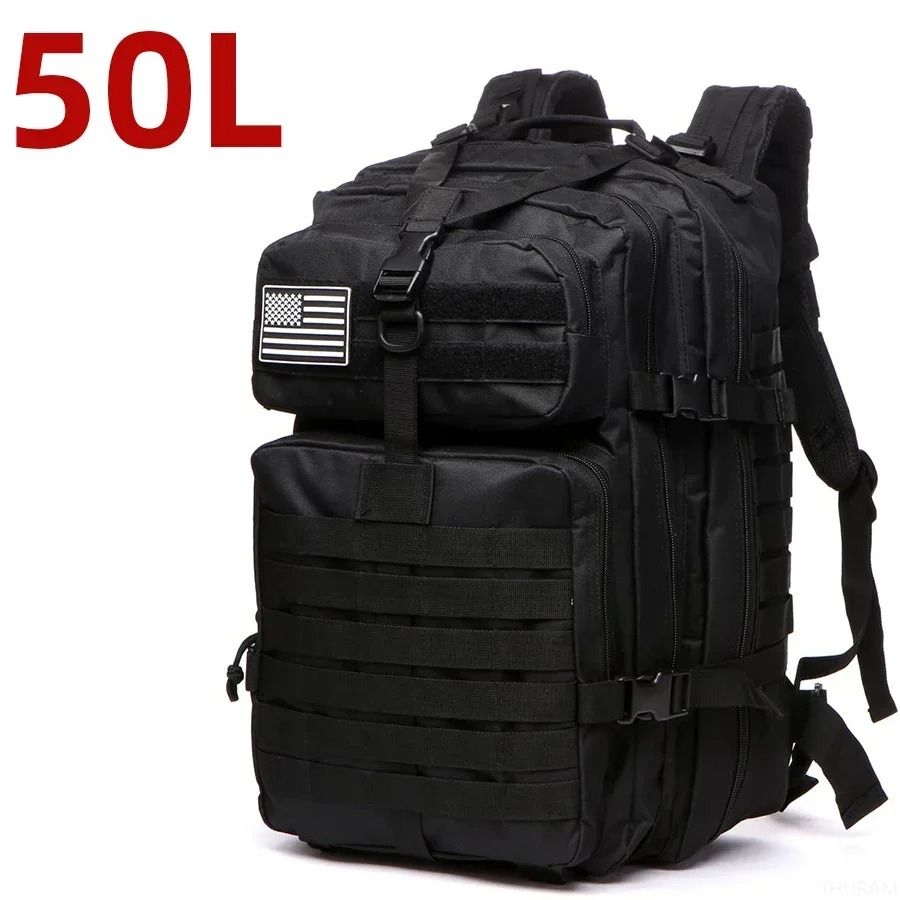 Waterproof Tactical Backpack 25L 50L Nylon Outdoor Hiking And Camping Bag 13