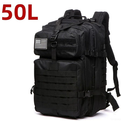 Waterproof Tactical Backpack 25L 50L Nylon Outdoor Hiking And Camping Bag 13