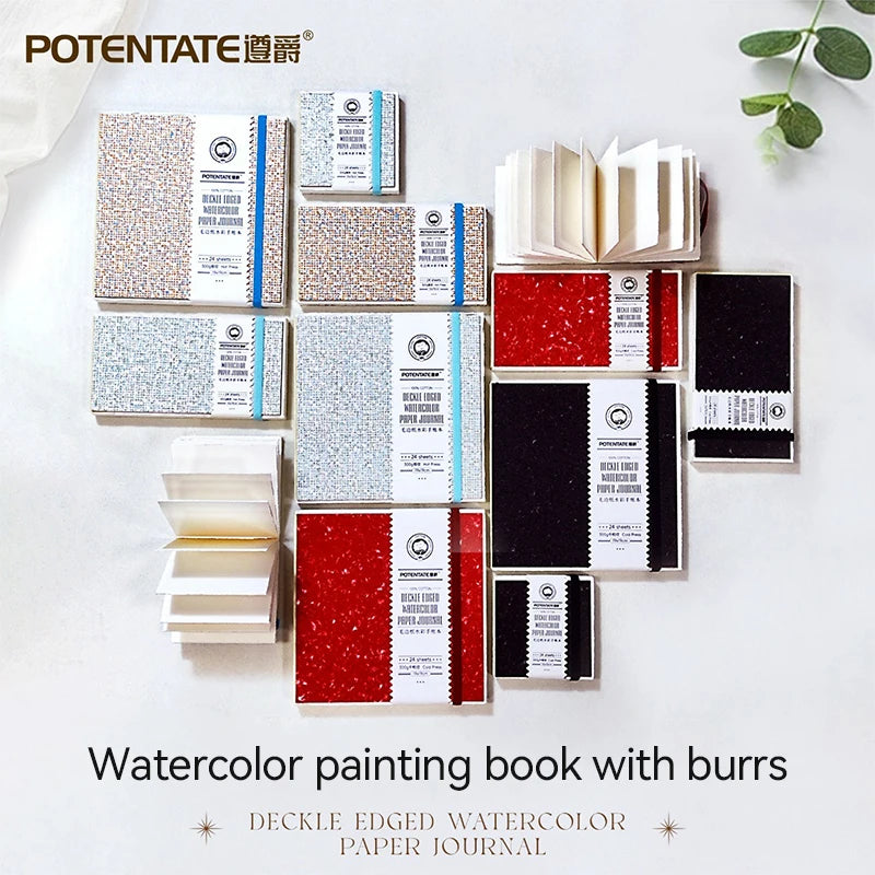 POTENTATE Cotton Watercolor Paper Sketchbook Sheets Square Art Drawing Paper Pad For Painting  Illu 9