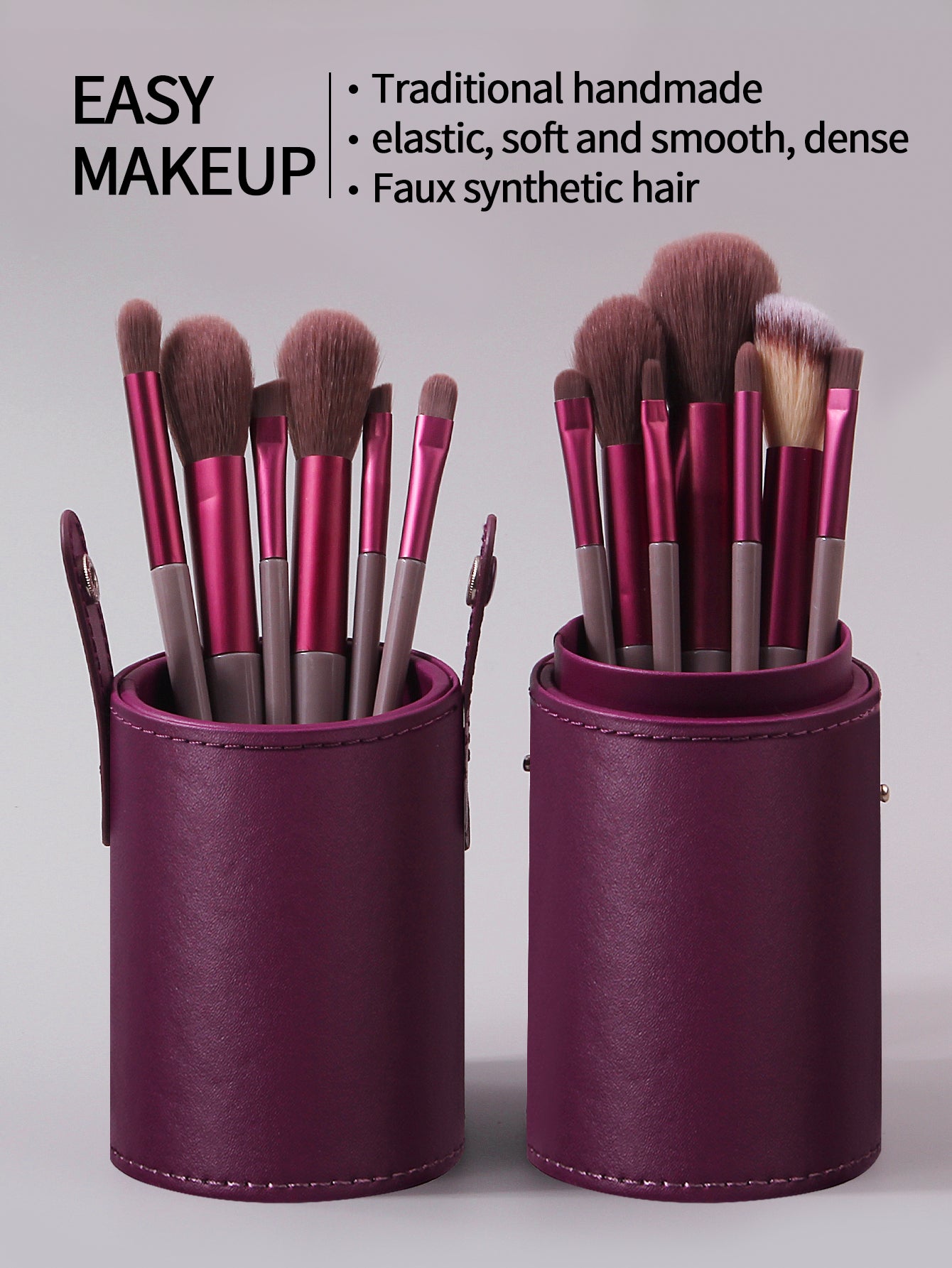 Professional Makeup Brushes Set, Fluffy Foundation Eyeshadow Concealer, Kabuki Blending Blush Brush Beauty Tool