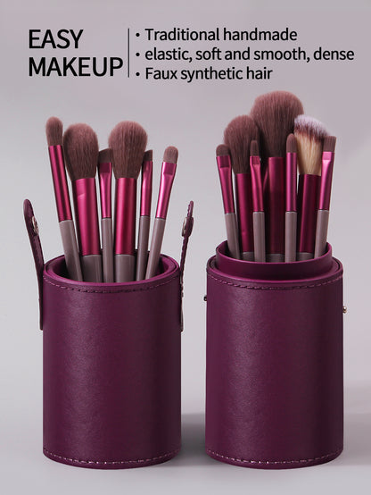 Professional Makeup Brushes Set, Fluffy Foundation Eyeshadow Concealer, Kabuki Blending Blush Brush Beauty Tool