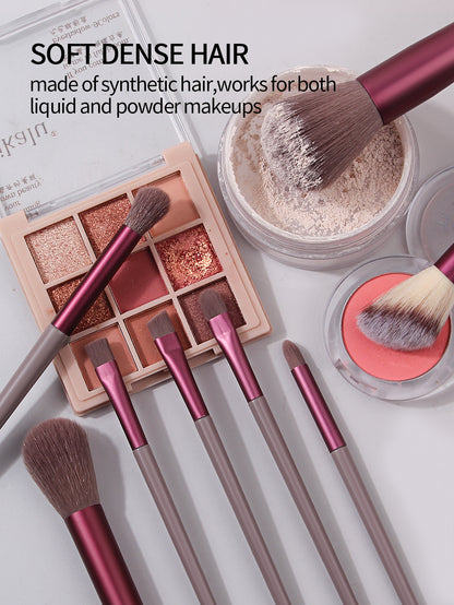 Professional Makeup Brushes Set, Fluffy Foundation Eyeshadow Concealer, Kabuki Blending Blush Brush Beauty Tool
