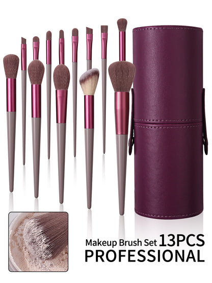 Professional Makeup Brushes Set, Fluffy Foundation Eyeshadow Concealer, Kabuki Blending Blush Brush Beauty Tool