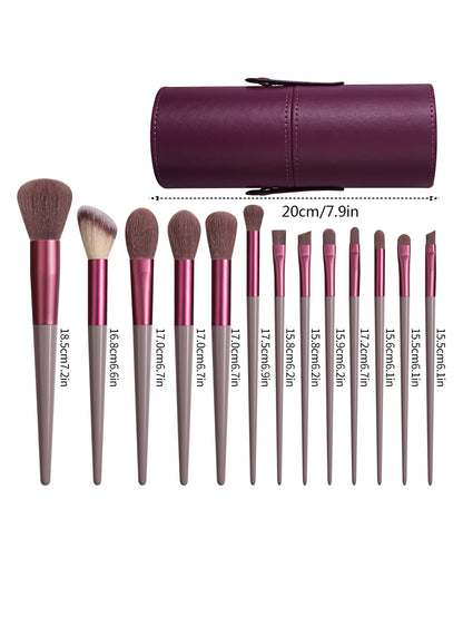 Professional Makeup Brushes Set, Fluffy Foundation Eyeshadow Concealer, Kabuki Blending Blush Brush Beauty Tool