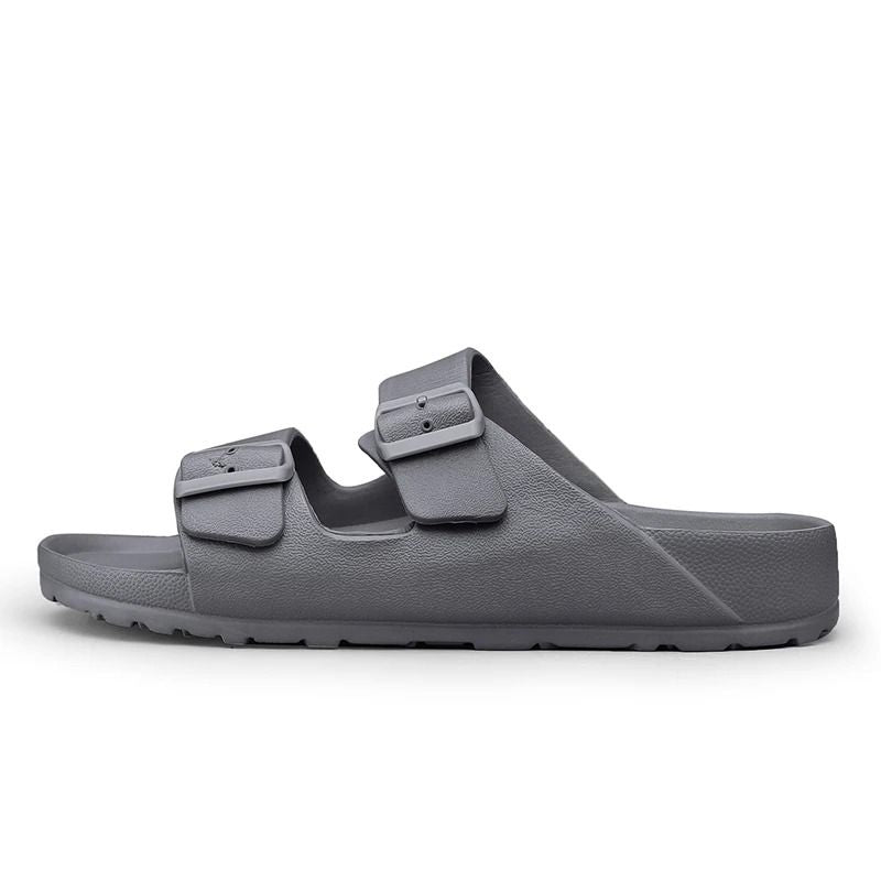 Mens Adjustable Soft Slides Lightweight Anti Slip Summer Slippers 7