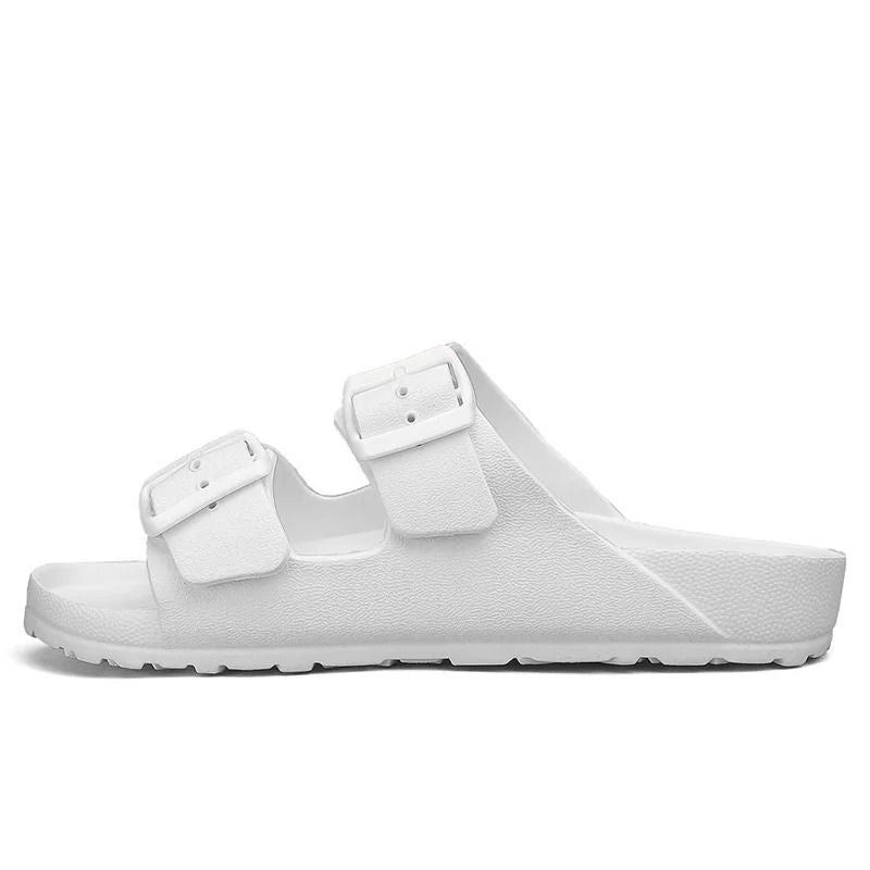 Mens Adjustable Soft Slides Lightweight Anti Slip Summer Slippers 8
