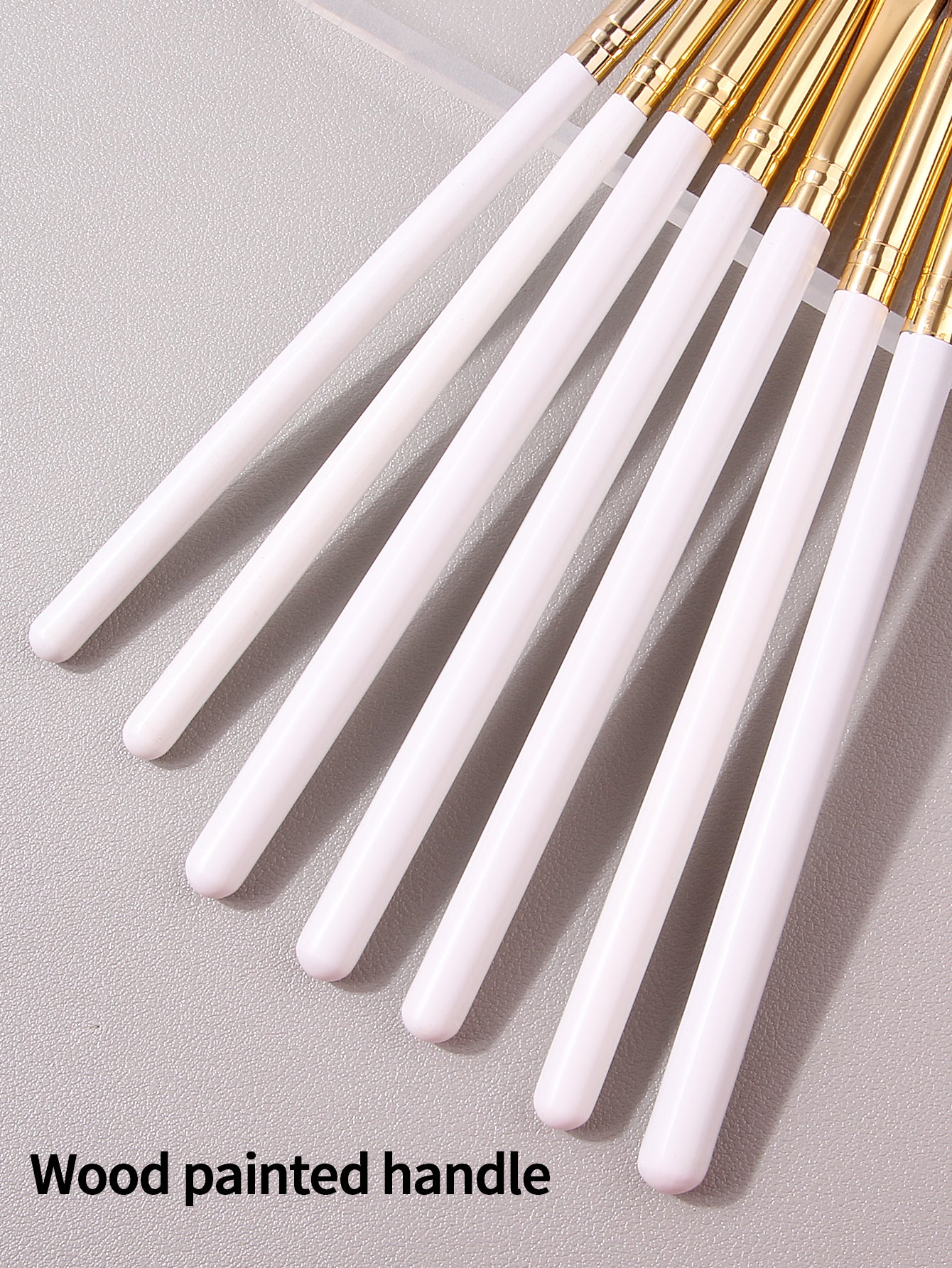 7Pcs Eye Shadow Makeup Brushes Set, Soft Horse Pony Hair Cosmetic Brushes, Blending Smudge Shader Beauty Kit