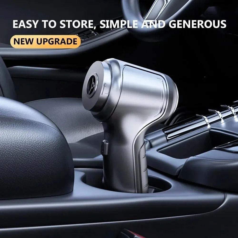 Wireless Car Vacuum Cleaner Handheld Cordless Strong Suction Dual Use 4