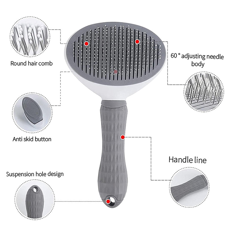 LongHaired Dog Combing Brush Pet For Dog Combing Special Comb To Remove Floating Hair Needle Comb P 8