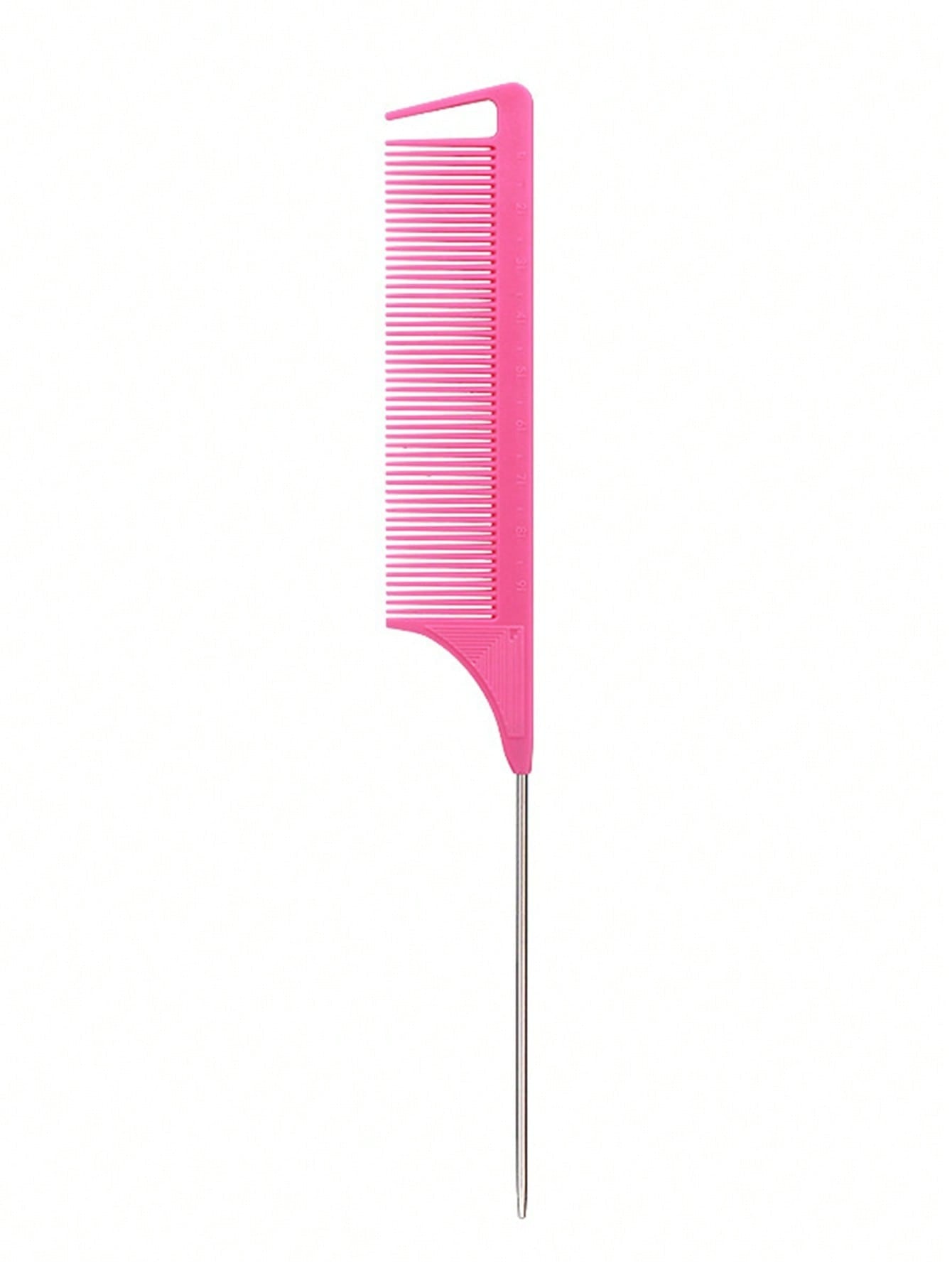 Professional Stainless Steel Pointed Tail Hair Comb Brush Salon Styling Hair Comb Tool For Hairdres 7