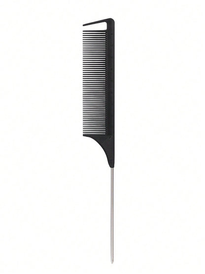 Professional Stainless Steel Pointed Tail Hair Comb Brush Salon Styling Hair Comb Tool For Hairdres 9