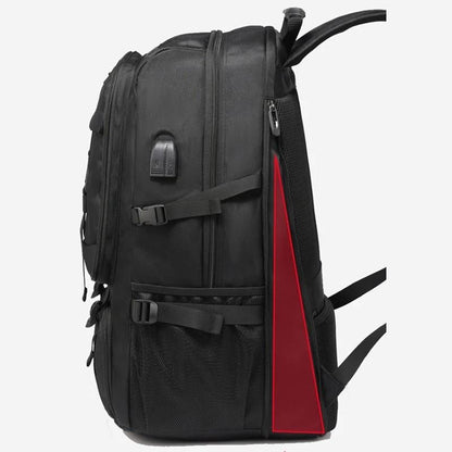 Large Capacity Waterproof Travel Backpack With Shoe Compartment 50L 80L 3