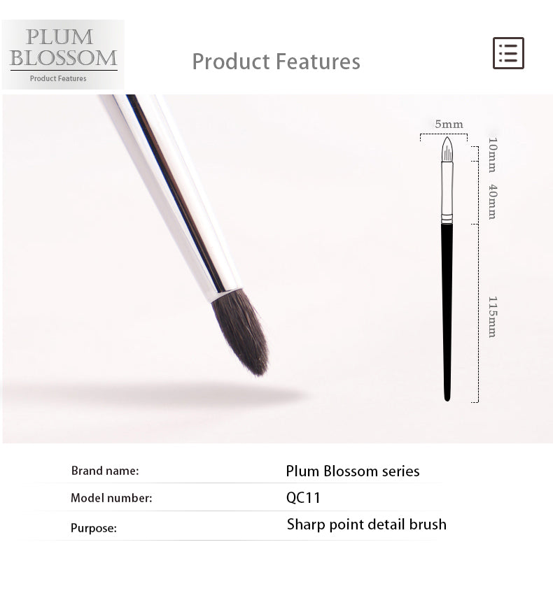 Premium CHICHODO HighEnd Makeup Brush Crease Brush Eyeshadow Brush With Goat Hair Pointed Detail Br 2