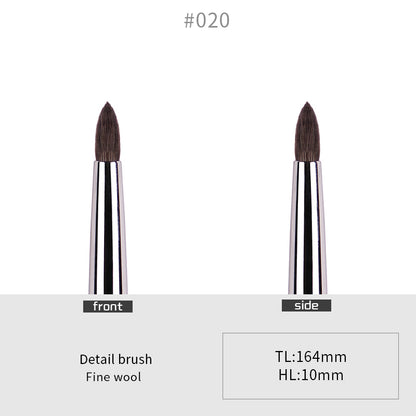 Premium CHICHODO HighEnd Makeup Brush Crease Brush Eyeshadow Brush With Goat Hair Pointed Detail Br 3