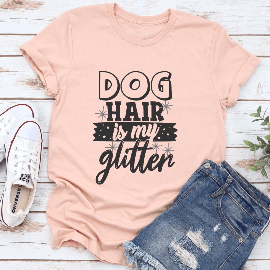 Dog Hair Is My Glitten Tee 2