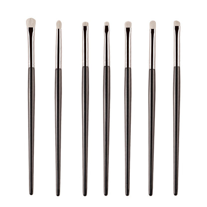 Professional White Pony Hair Eyeshadow Makeup Brush For Smudge Precision Crease Detail Bevel Eye Sh 3