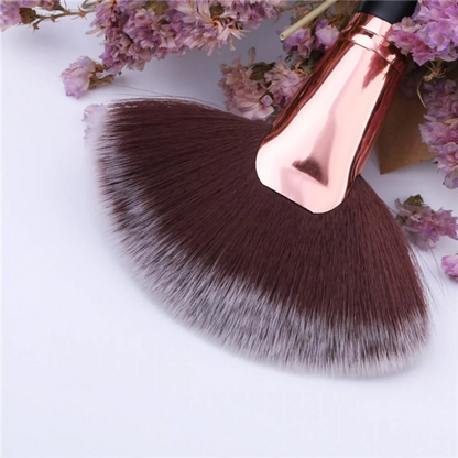 Flat Top Docolor Foundation Brush Buffing Brushes, Fan Contour Powder Highlighter Blush, Beauty Makeup Tools Eyeshadow