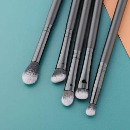 Professional Eye Make up Brush Basic Eyeshadow Makeup Brushes Black Eye Shadow Smudge Crease Cosmetic Tools Kit