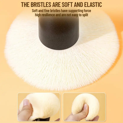 Large Size Loose Powder Brush, Face Blender Brush Makeup, Mineral Blending Buffing Brushes Multi-function Cosmetics Tool