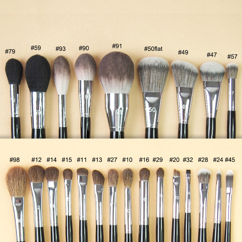 Professional Foundation Makeup Brushes Set High Quality Pro Make Up Brush Kit For Liquid Powder Eye 4