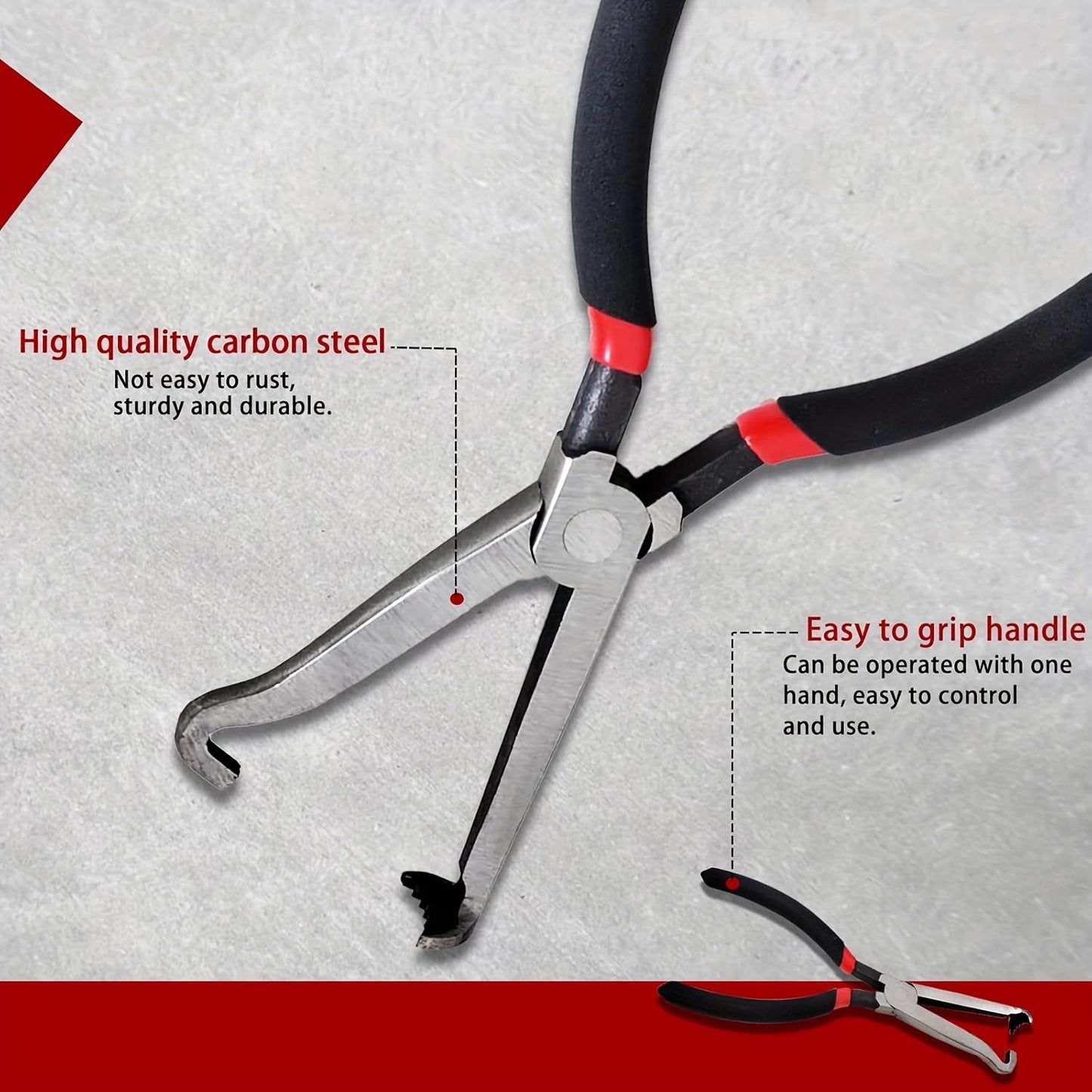 Heavy Steel Electrical Disconnect Pliers for Maf Sensors, Fuel Injectors and Ignition Coils