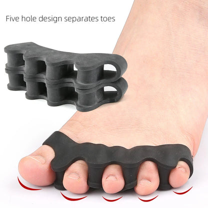 Silicone Toe Separators Thumb Valgus Bunion Adjuster Gel Splitter Hammer Corrector Protector for Foot Pain Relief