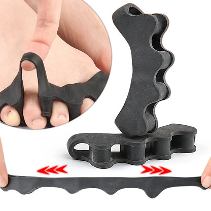 Silicone Toe Separators Thumb Valgus Bunion Adjuster Gel Splitter Hammer Corrector Protector For Fo 1
