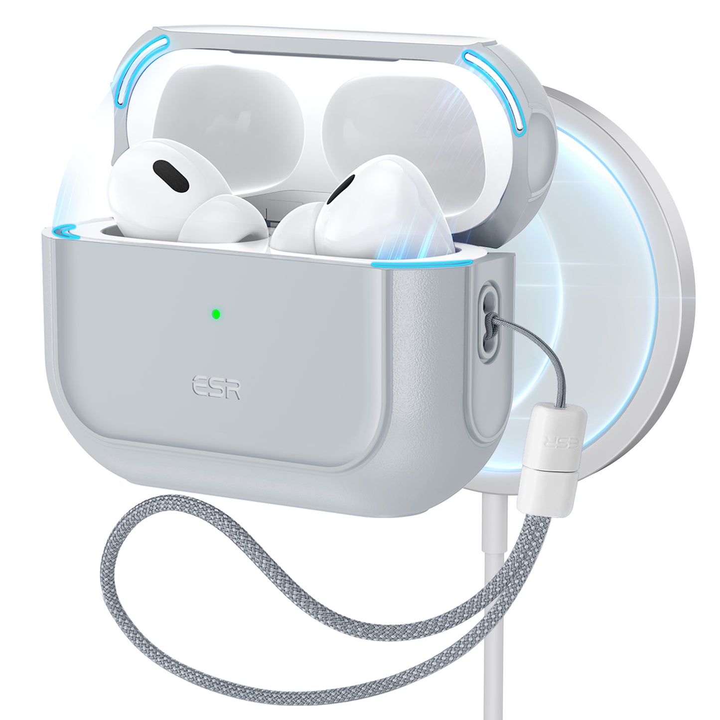 ESR AirPods Pro 2 Case with Lanyard, MagSafe Ready Cover for AirPods Pro, Drop Protection