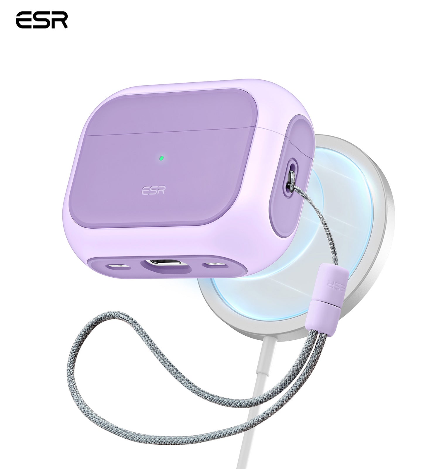 ESR AirPods Pro 2 Case with Lanyard, MagSafe Ready Cover for AirPods Pro, Drop Protection