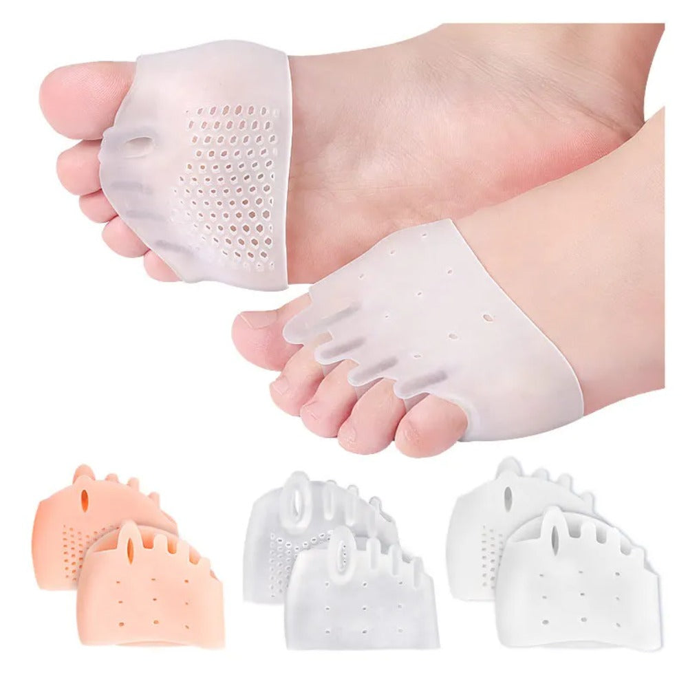 Silicone Toe Separator Hallux Valgus Corrector Bunion Orthotics Protector Pain Relief Forefoot Pad  3