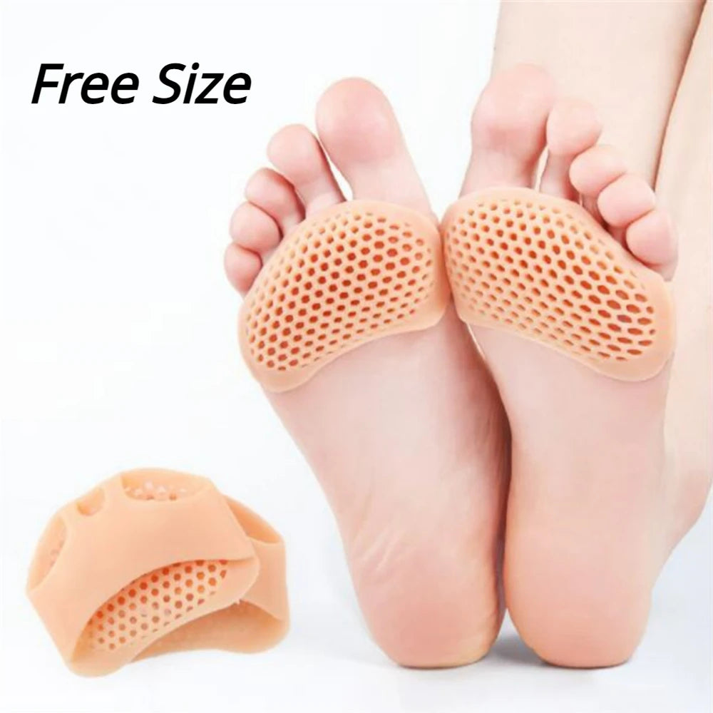 Silicone Toe Separator Hallux Valgus Corrector Bunion Orthotics Protector Pain Relief Forefoot Pad  7