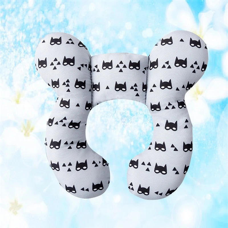 Cotton Soft Baby UShaped Pillow Multifunctional Stroller  Car Travel Pillow For Children With Carto 7