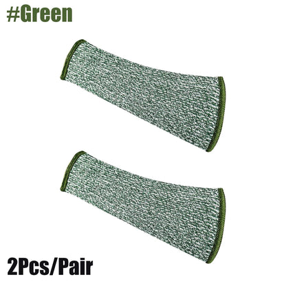1 Pair Level 5 Cut Burn Resistant Sleeves Thin Skin Bruising Working Arm Guards Forearm Arm Protect 6