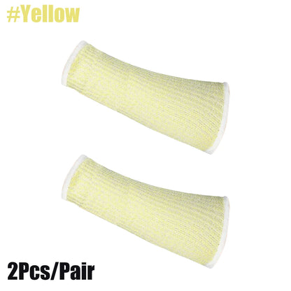 1 Pair Level 5 Cut Burn Resistant Sleeves Thin Skin Bruising Working Arm Guards Forearm Arm Protect 10