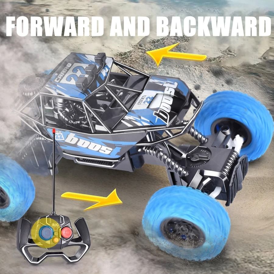 Remote Control Off Road Car With Flashing Lights And Rechargeable Battery 3