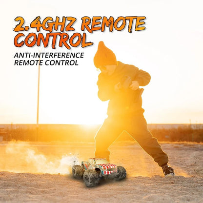 Off Road RC Monster Truck 24GHz Remote Control Car With Shockproof Suspension 2