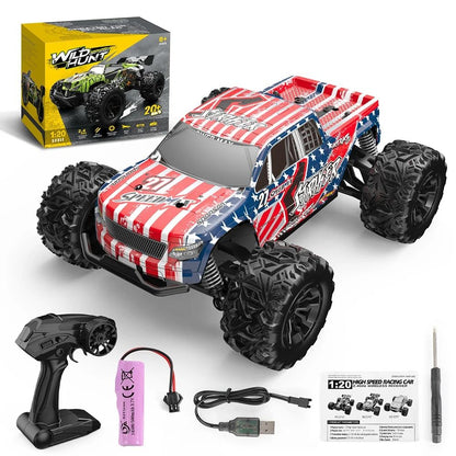 Off Road RC Monster Truck 24GHz Remote Control Car With Shockproof Suspension 7