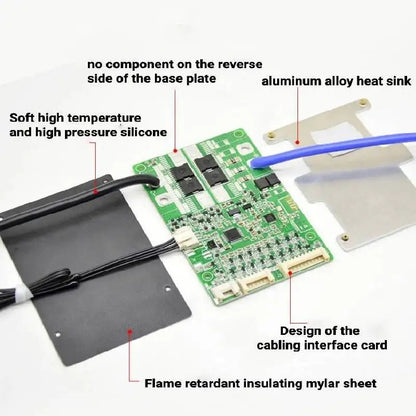 JBD Smart BMS With BuiltIn Bluetooth Lithium Battery Protection Board 10S17S 24V60V 4