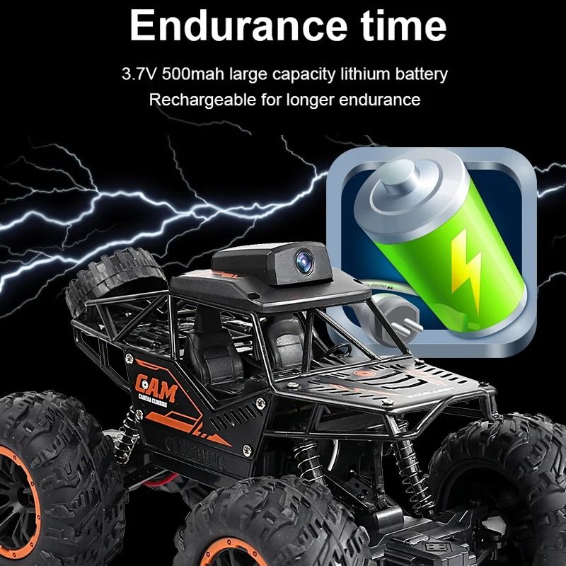 RC SUV Car With HD Camera FPV WiFi Remote Control Stunt Climbing Toy 1
