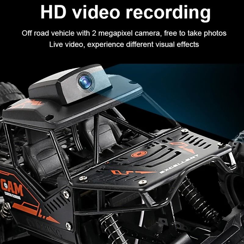 RC SUV Car With HD Camera FPV WiFi Remote Control Stunt Climbing Toy 2