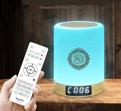 Azan Muslim Night Light Quran Bluetooth Speaker Portable Wireless Lamp 4