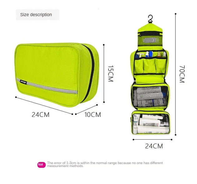 Hanging Toiletry Bag Waterproof Travel Organizer For Men And Women 2