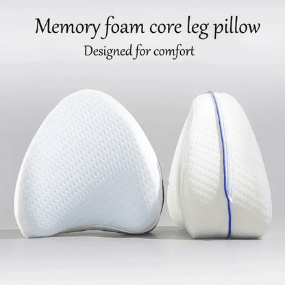 Memory Foam Leg Pillow For Sciatica Relief And Lower Back Pain Support 3