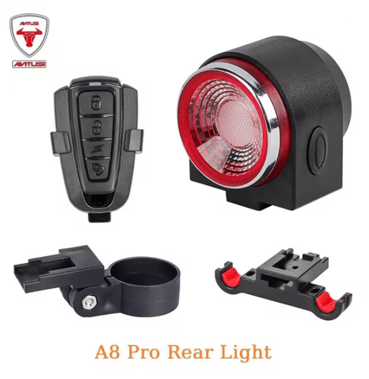 GuardianRide Pro Bicycle Rear Light With Alarm And Wireless Control 4