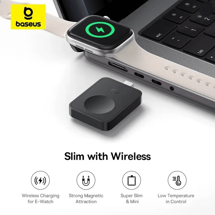 Baseus MagPro Magnetic Wireless Charger For Apple Watch 1